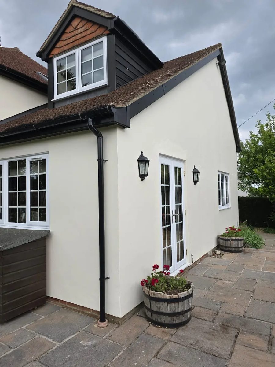 Cottage masonry and trim